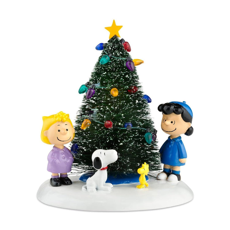 Peanuts Village O' Christmas Tree Accessory Figurine