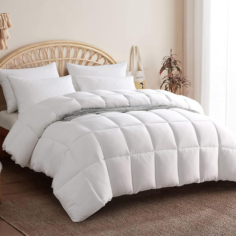 100% Viscose Made From Bamboo Comforter For Hot Sleepers- Breathable Cooling S