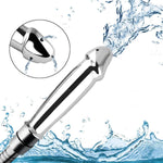Aluminum Enema Shower Cleaner Colon Irrigator System Cleaning Enema And Nozzle System Butt Plug(S)