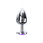 Luxury Metal Anal Plug With 3 Different Sizes Anal Trainer Jewel Butt Plug S&M Adult Anal Plugs Woman Men