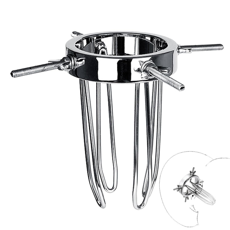 Anal Spreader Vaginal Hollow Tunnel Butt Plug Bdsm Sm Game Wand Pussy Labia Anal Plug Spreader Adjustable Sex Toy With Stainless Steel Material