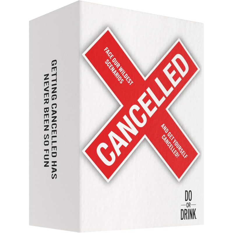 Cancelled Hilarious Party Game For Adults 350 Cards To Expose Your Friends,