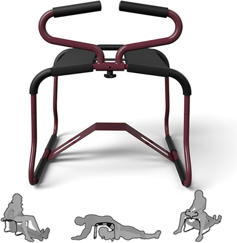 Adjustable Intimacy Support Chair – Versatile Positioning Stool for Couples