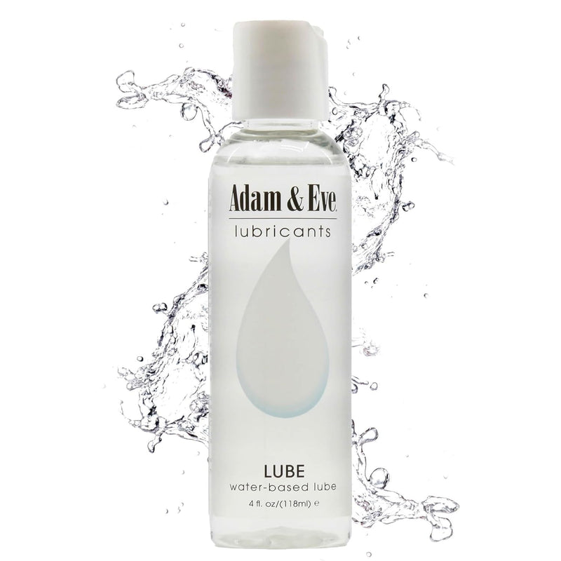 Water Based Lube, Personal Lubricant, Long Lasting Non Sticky Non Staining Lube For Men, Gifts For Women And Couples, Lubricants For Privacy And Toys, Easy Clean Up, 4 Oz (Unflavored)
