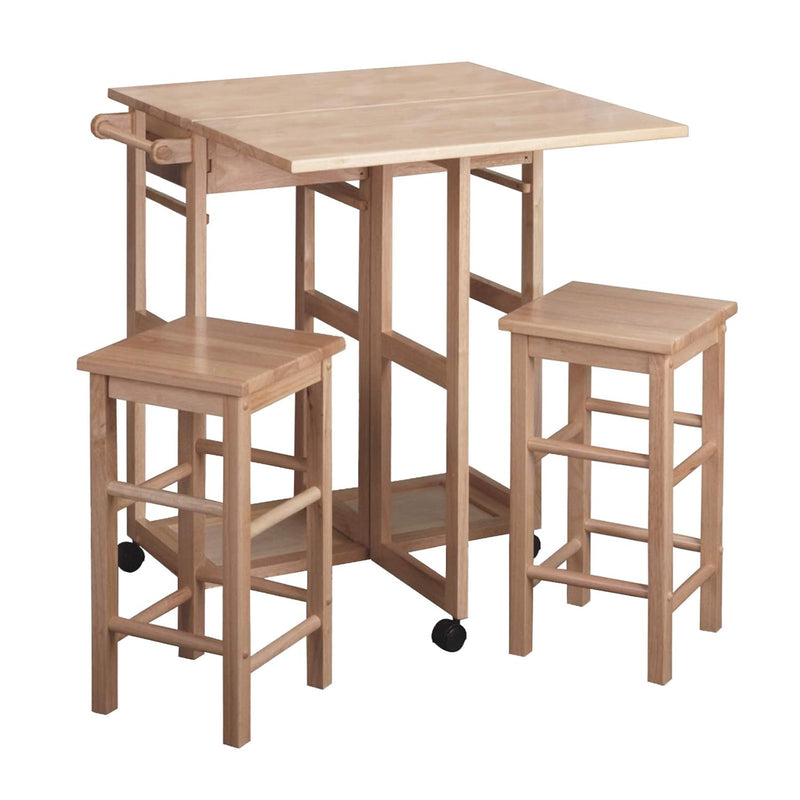 Wood Suzanne Kitchen, Square, Natural, Beech
