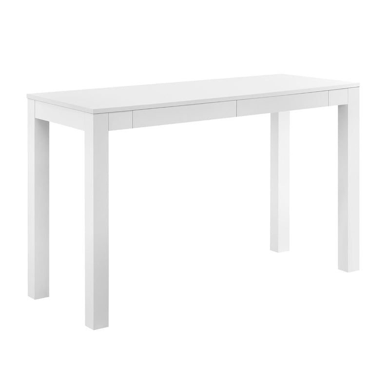 Ameriwood Home Parsons Xl Desk With 2 Drawers, White