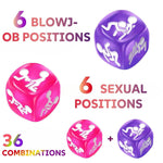2Pcs Sex Position Dice,Sex Dice Set For Couple,Foreplaying Tools For Couples,Fun Sexy Bedroom Accessories, Valentines Day Gifts Ideas For Boyfriend Girlfriend, 10 Year For Him Her