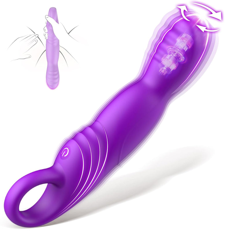 G-Spot Vibrator Dildos Sex Toy - Adult Toys Clitoral Nipple Vagina Stimulator With 7 Vibrations & 5 Rotations, Anal Toys Realistic Silicone Vibrators, Adult Sex Toys & Games For Women Couples Pleasure
