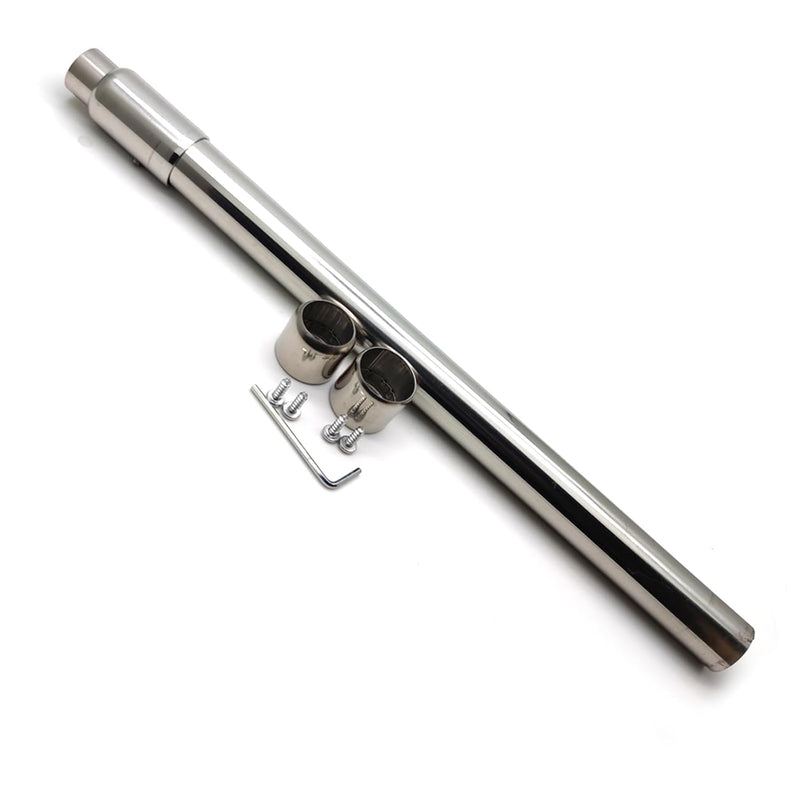 Adjustable Closet Rod, Closet Rod For Hanging Clothes 16-26 Inch,Stainless Steel