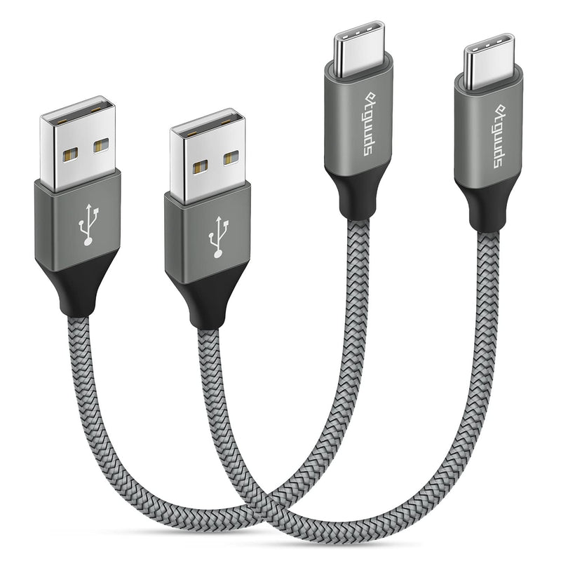 6 Inch / 0.5Ft Usb C Cable Short, [2-Pack] Fast Charging Usb A To Type C Cable For Samsung Galaxy S22 S21 S20 Fe Ultra 5G S10 S9, Note 20 10 9, Z Fold/Flip 3/4, A10E A20 A50 A51, Pixel, Moto G