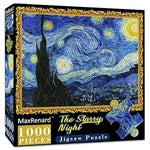 Game 1000 Pieces Jigsaw Puzzle For Adult Fine Art Collection Toy -The Starry Night- Homewall Decoration Christmas Gifts Happy New Year