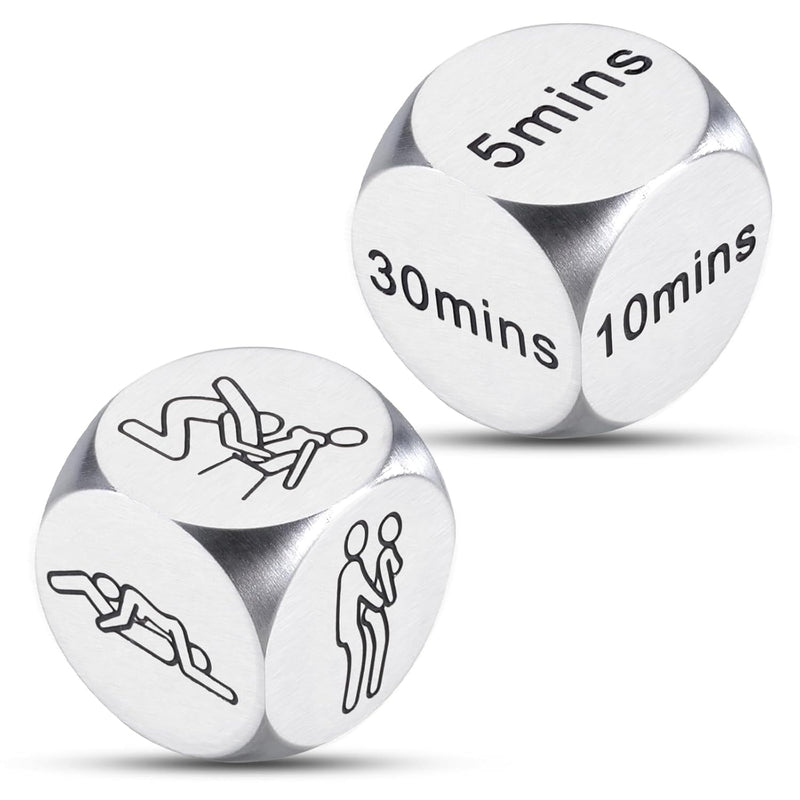 Sex Dices Couples Toys In Bedroom Gifts 10Th Anniversary Tin Gifts For Him Her 2Pcs Funny Date Night Dices Wedding Registry Ideas Adult Sexy Dice Dirty Santa Dice Games