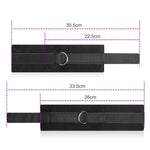 Bondaged Kit Bed Restraint For Couples Under King Bed Straps Sex Hand Ties For Ankle And Wrist For Adult Play Mattress Bdsm Bondage Restraint Sex Blindfold And Hand Cuff Set For Bedroom Toy Sweatshirt