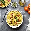 Pasta Bowl, Salad Bowls, Bowls, Serving Bowls, Soup, Ceramic, Large Capacity, Microwave & Dishwasher Safe, Set of 4, 40 Oz, (White)