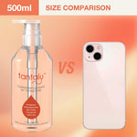 Water Based Lube (17 Fl Oz), Liquid Personal Lubricant For Vaginal And Anal Sex, Safe Sex Lube For Extra Long-Lasting Pleasure For Women, Men