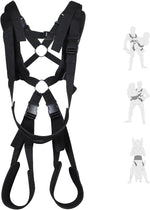 Adjustable BDSM Restraint Harness for Couples with Support Straps
