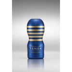 Toc-201Pt Premium Pre-Lubricated Male Masturbator Vacuum Cup With Powerful Suction Blue