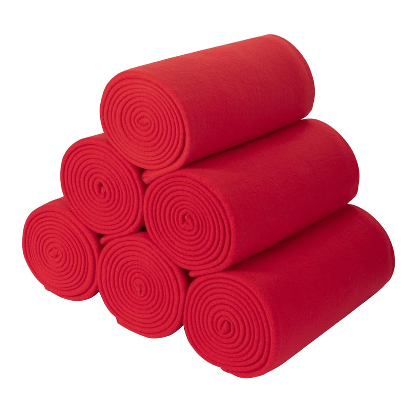 Fleece Blanket Bulk Red Throw Blankets For Couch Bed Soft Lightweight Warm Kid