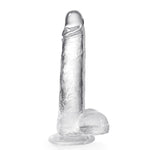 7.2 Inch Realistic Clear Dildo With Strong Suction Cup - Anal Dildos For Men Gay, Hands-Free Play Riding Dildo For Women G-Spot Vaginal Stimulation, Lifelike Adult Sex Toys For Couples
