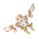 Beastbox Whitenoise Owl Deformation Toys Action Figure, 2/8.86Inch 2 In 1 Collectible Deformation Boy Toys For Party Birthday Gifts, Ages 15 And Up