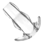 Hollow Butt Plugs, 3.6 Inch Transparent Anal Expander Tunnel Dilator Adult Sex Toys For Women, Men