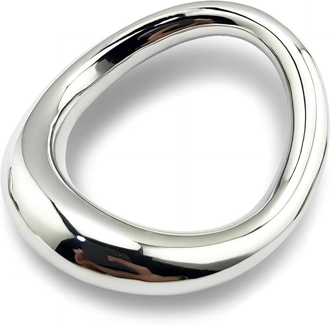 Metal Penis Ring In 6 Different Sizes Penile Stimulation Devices Sex Toys Penis Rings For Men To Exercise Delayed Ejaculation And Long Lasting Erections Penis Weight Ttrainer (A6)