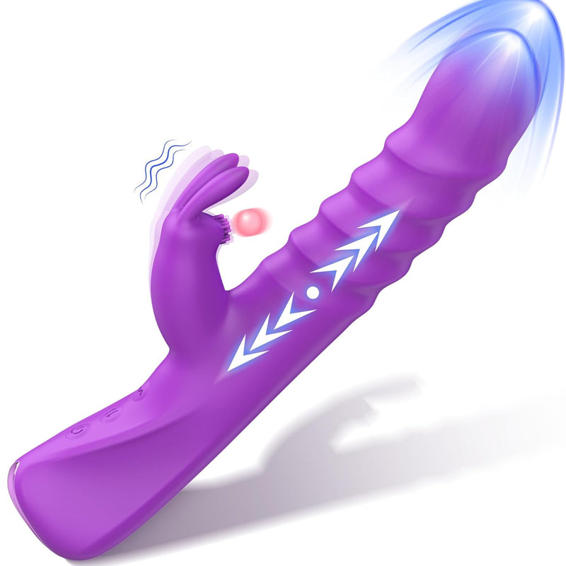 Vibrators Thrusting Vibrator Sex Toys - 9.2" Vibrator Female Sex Toy Thrusting Dildo, Vibradores, Vibrating Dildos Adult Toys, Juguetes Sexuales, G Spot Dildo With Strong Pulses Action