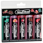 Doc Johnson Goodhead Assorted Flavors 5 Pack White