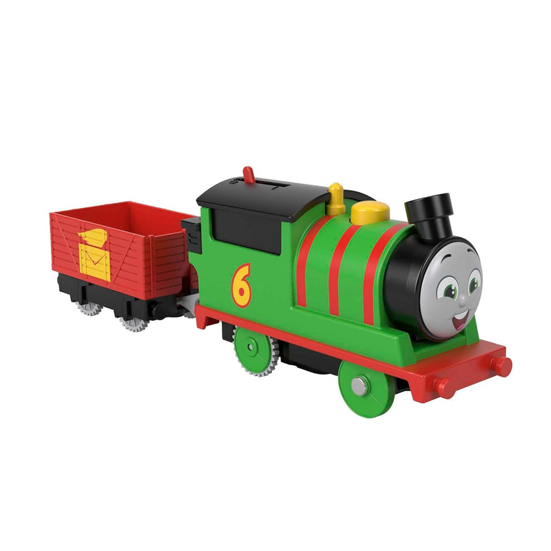 Motorized Toy Train Percy Battery Powered Engine With Tender For Pretend Pl