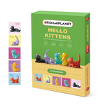 5 Pcs Cute Cat 3D Origami Craft Kit, Pre-Cut Paper Art Set for Teens & Adults