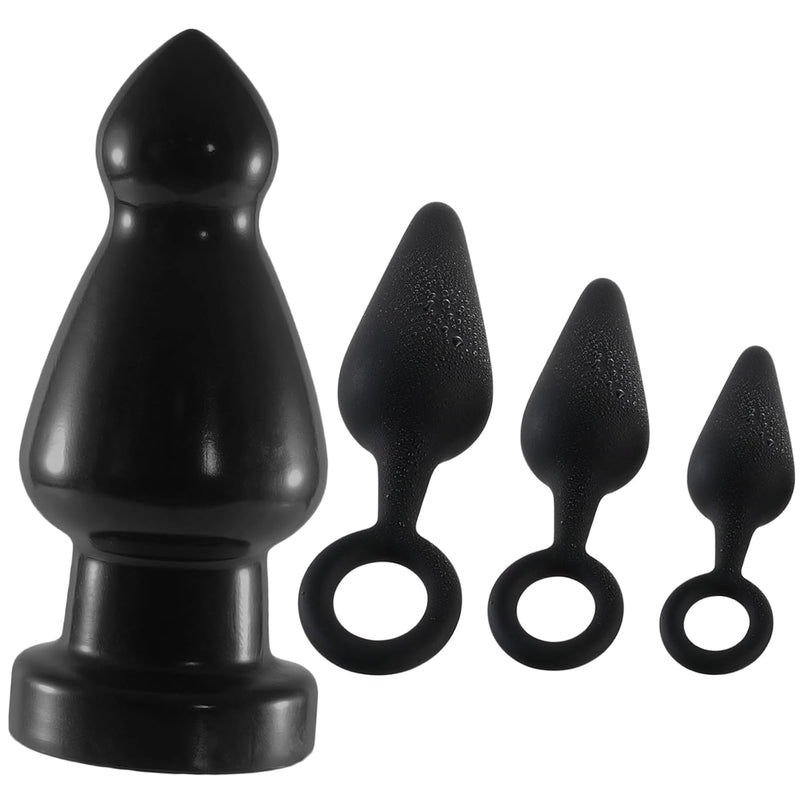 Anal Plug Training Sets?4 Pcs Butt Plug