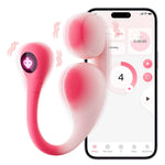 Honeyplaybox Vibrosa G Spot Vibrator Female Sex Toys, Pressure Sensing Dual-Ball Egg Vibrator App Remote Control Long Distance Adult Sex Toys & Games With Led Light, 10 Vibrating Modes, Discreet