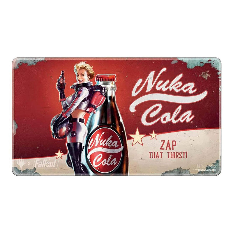 Ultra PRO - Fallout Holofoil Playmat - Nuka Cola Pinup - for Magic: The Gat
