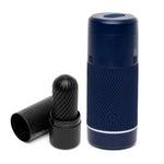 Pow Blue Male Masturbator & Ghost Black Textured Reversible Penis Stroker - Sex Toys For Men Bundle
