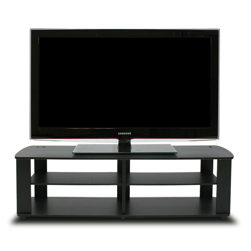 11191Bk The Entertainment Center Tv Stand, Black