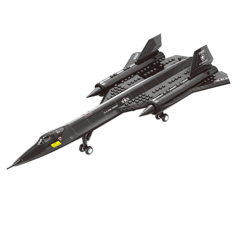 Military Series Sr 71 Reconnaissance Aircraft Jet Blackbird Air Force Build