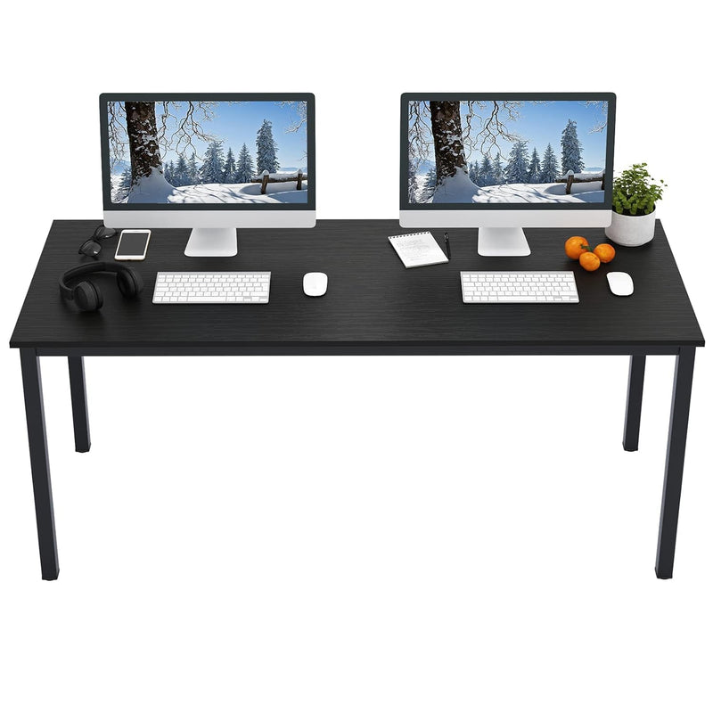63 Inches X-Large Computer Desk, Composite Wood Board, Decent And Steady Home