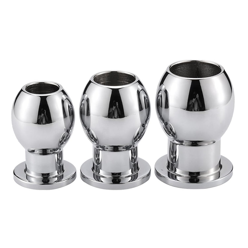 Hollow Butt Plug Stainless Steel Anal Dilator Adult Sex Toy: Metal Anal Plug  Training Kit Hollow Butt Tunnel Plug Anal Toy For Women (Sml) –  BlessMyBucket