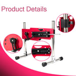 Premium Sex Machine With Remote Control Adjustable Love Machine Adult Sex Toys Machine With Silicone Dildo Vac-U-Lock Adapter Attachments For Women& Man (Red)