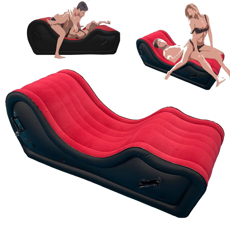 Automatic Inflatable Sex Furniture Sofa For G Spot Position Aid, Sex Bondage Chair Cushion Bed, Adult Sex Toy For Couple, Auxiliary Ramp Pillow For Women Sexual Pleasure