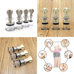 [Two Pieces]-A Vacuum Breast Pump-Female Masturbation Device-Chest Massage-Breast Stimulator-Adult Products (Od: 1.65 Inch)