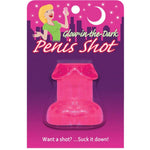 Glow-in-the-Dark Novelty Shot Glasses - Pink