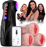 App-Controlled Male Masturbator with 9 Suction & Vibration Modes