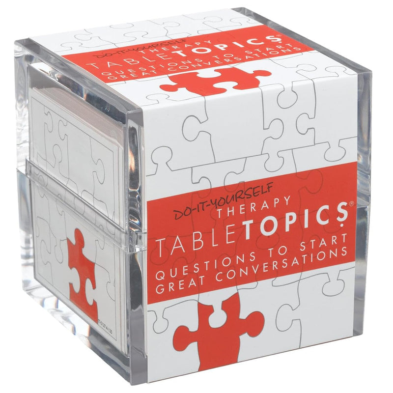 TableTopics Do-It-Yourself Therapy - 135 Conversation Cards with Questions
