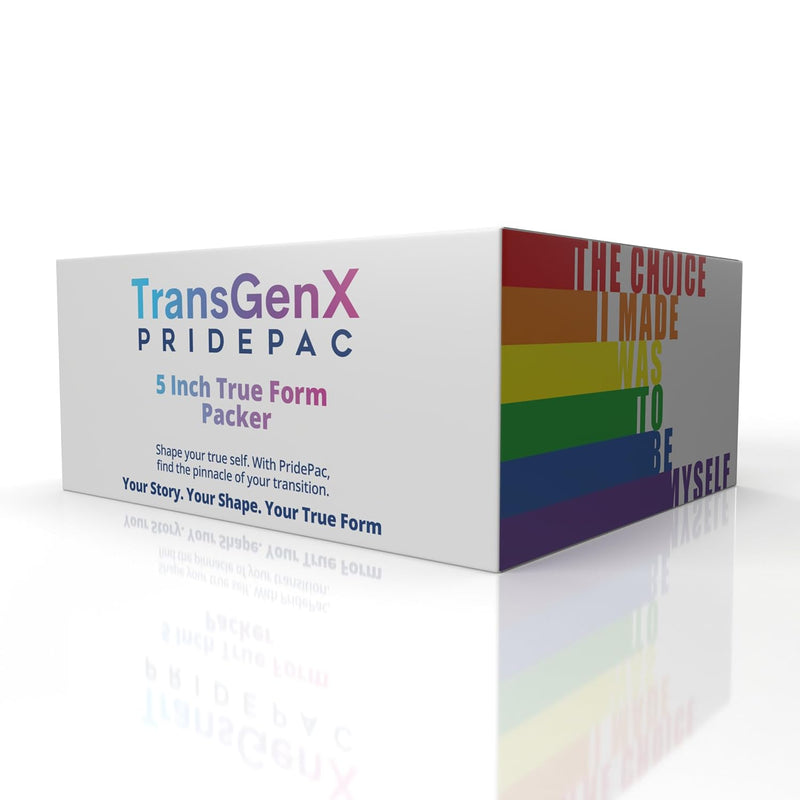 Pridepac 5 Inch Ftm Packer - Realistic, Soft, Comfortable - Perfect Packer Gear For Female To Male Transgender