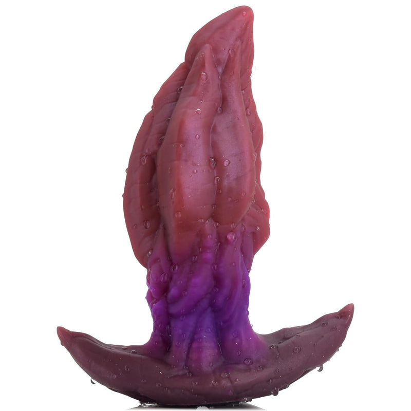Anal Plug Butt Plug With Safe T-Base Mixed-Color Silicone Prostate Massager Monster Dilator Sex Toy For Women Men Masturbation (S)