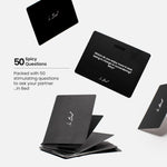 50 Spicy Question Card Games For Couples, Date Night Games, Intimacy Cards, Connection Cards...In Bed Edition, Gift Ideas