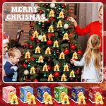 24 Sets Christmas Mini Plush Gift With Box Christmas Stuffed Animal Keychain With Santa Cap Tiny Plush Set For Xmas Party Stocking Fillers Exchange Gifts(Duck)
