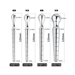 Stainless Steel Urethral Sounds With Scale Sounding Rods Urethral Sounding Toys Male Sex Toys Penis Plug(Small)