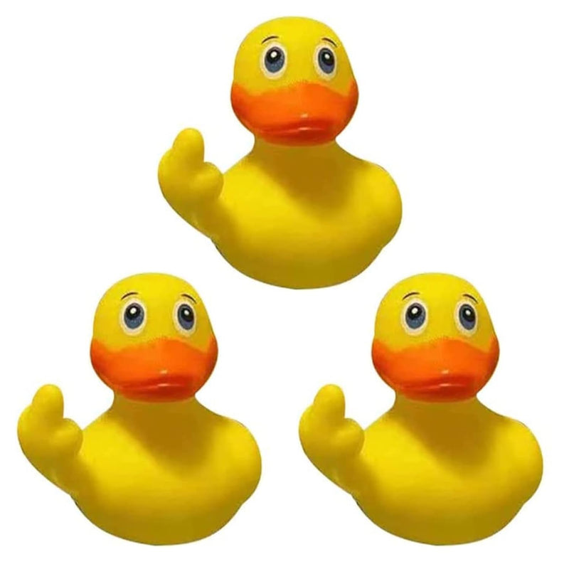Rubber Ducks, 2.17" The Finger Rubber Duck, Ducks Funny Rubber Cute Small R